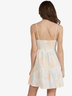 Roxy Beach Hangs Tie Dye Strappy Dress -Roxy Shop arjkd03242 roxyw wbkw bck1