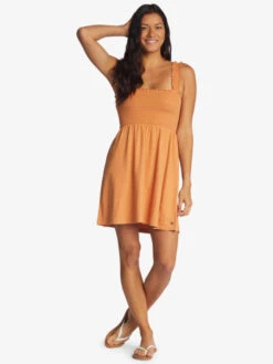 Roxy Hanging 10 Knit Off-The-Shoulder Dress -Roxy Shop arjkd03265 roxyw ckn0 frt9