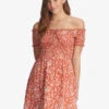 Roxy At The Same Time Off-The-Shoulder Dress