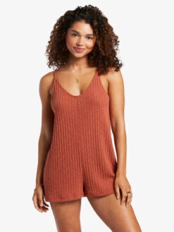 Roxy On Our Way Knit V-Neck Romper