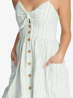 Roxy Under The Cali Sun Strappy Buttoned Dress -Roxy Shop arjwd03289 roxyw gdh3 dtl1