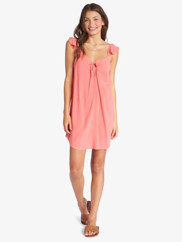 Roxy Future Thoughts Woven Strappy Mini Dress 2 Roxy Future Thoughts Woven Strappy Mini Dress - Image 2
