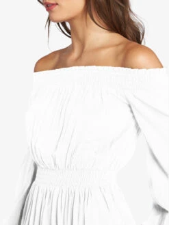 Roxy Dream Escape Woven Off The Shoulder Dress -Roxy Shop arjwd03468 roxyw wbk0 dtl1