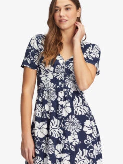 Roxy Ocean Echo Maxi Dress 7 Roxy Ocean Echo Maxi Dress -Roxy Shop arjwd03470 roxyw bsp6 dtl1
