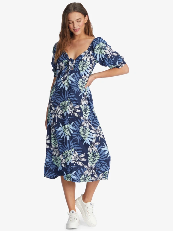 Roxy Evening Delight Midi Dress 1 Roxy Evening Delight Midi Dress