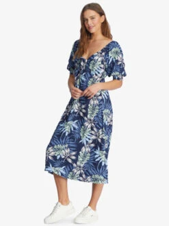 Roxy Evening Delight Midi Dress 7 Roxy Evening Delight Midi Dress -Roxy Shop arjwd03474 roxyw bsp9 sd1