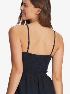 Roxy Moonlit Tide Short Length Strappy Dress 11 Roxy Moonlit Tide Short Length Strappy Dress -Roxy Shop arjwd03502 roxyw kvj0 dtl2