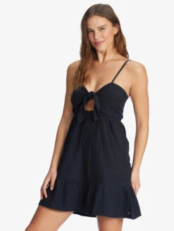 Roxy Moonlit Tide Short Length Strappy Dress 9 Roxy Moonlit Tide Short Length Strappy Dress -Roxy Shop arjwd03502 roxyw kvj0 sd1