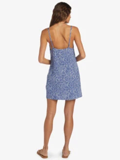 Roxy Daytrip Mini V-neck Slip Dress -Roxy Shop arjwd03518 roxyw bng6 bck1