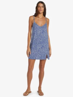 Roxy Daytrip Mini V-neck Slip Dress