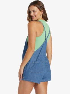 Roxy Fresh Set Strappy Short Romper -Roxy Shop arjwd03519 roxyw bmtw bck1