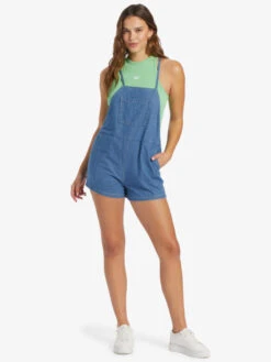 Roxy Fresh Set Strappy Short Romper -Roxy Shop arjwd03519 roxyw bmtw frt9