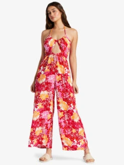 Roxy Away On Vacay Printed Wide Leg Jumpsuit -Roxy Shop arjwd03520 roxyw rzn7 frt9