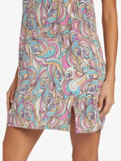 Roxy Daytrip Mini V-Neck Slip Dress -Roxy Shop arjwd03522 roxyw mdr6 frt4