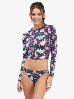 Roxy Active Cropped Long Sleeve UPF 50 Rashguard