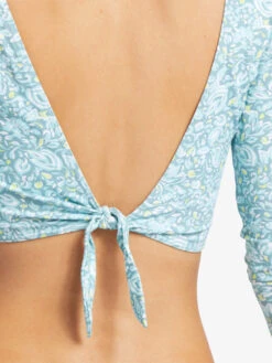 Roxy Seaside Tropics Long Sleeve Crop Rashguard 9 Roxy Seaside Tropics Long Sleeve Crop Rashguard -Roxy Shop arjwr03200 roxyw bzb6 frt4