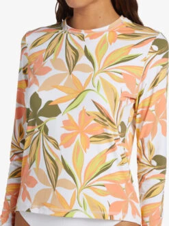 Roxy Sea Skippin UPF 50 Long Sleeve Rashguard 8 Roxy Sea Skippin UPF 50 Long Sleeve Rashguard -Roxy Shop arjwr03204 roxyw wbb9 frt3