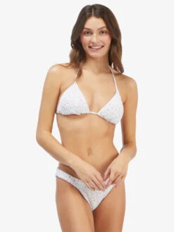 Roxy Ditsy In Paradise Smocked Triangle Bikini Top
