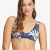 Roxy Printed Beach Classics Bralette Bikini Top