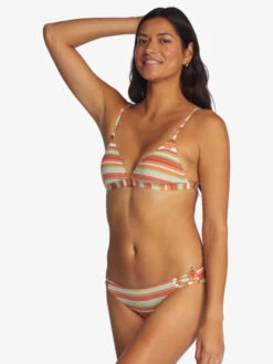 Roxy Beach Classics Fixed Triangle Bikini Top -Roxy Shop arjx303584 roxyw cns3 frt5