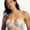 Roxy Beach Classics Fashion Triangle Bikini Top