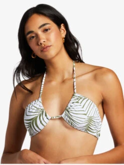 Roxy Beach Classics Fashion Triangle Bikini Top