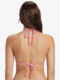 Roxy Sea Spray Tiki Tri Bikini Top -Roxy Shop arjx303602 roxyw rzn6 bck1