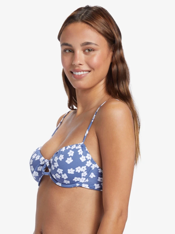 Roxy Blumen Underwired Bralette Bikini Top 2 Roxy Blumen Underwired Bralette Bikini Top - Image 2