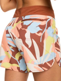 Roxy Novelty Zip-Pocket 5" Boardshorts -Roxy Shop erjbs03225 roxyw cpq6 bck2