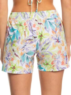 Roxy Sea Printed 5" Boardshorts -Roxy Shop erjbs03231 roxyw wbb8 bck1