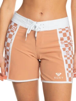 Roxy Printed 5" Boardshorts -Roxy Shop erjbs03235 roxyw ckl5 frt1