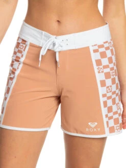 Roxy Printed 5" Boardshorts -Roxy Shop erjbs03235 roxyw ckl5 frt2