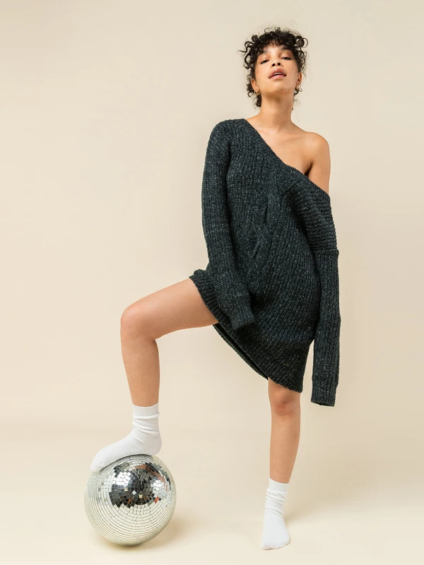 Roxy Turn A Corner Knit Dress 2 Roxy Turn A Corner Knit Dress - Image 2