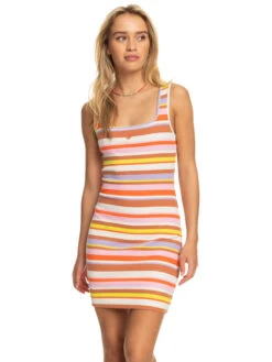 Roxy Surf.Kind.Kate. Rib Knit Dress -Roxy Shop erjkd03428 roxyw nle3 frt1