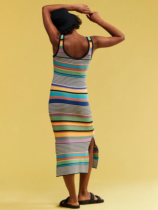 Roxy Sunshine Bouquet Midi Length Strappy Dress 5 Roxy Sunshine Bouquet Midi Length Strappy Dress - Image 5