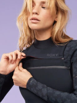 Roxy 3/2mm Swell Series Chest Zip Wetsuit -Roxy Shop erjw103123 roxym kvj0 bck2