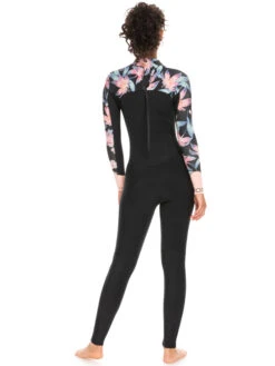 Roxy 4/3mm Swell Series Back Zip Wetsuit -Roxy Shop erjw103124 roxyw kvj6 bck1