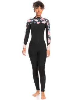 Roxy 4/3mm Swell Series Back Zip Wetsuit -Roxy Shop erjw103124 roxyw kvj6 frt1