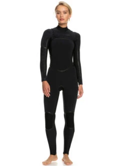 Roxy 4/3mm Swell Series Chest Zip Wetsuit -Roxy Shop erjw103126 roxyw kvj0 frt1