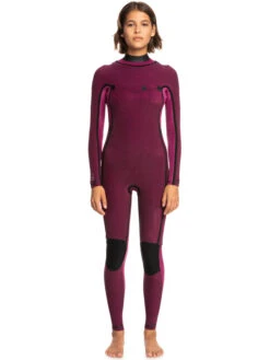 Roxy 3/2mm Elite Chest Zip Wetsuit -Roxy Shop erjw103135 roxyw kvj7 bck2