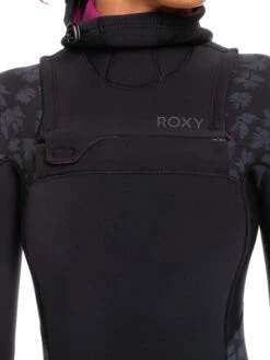 Roxy 5/4/3mm Swell Series Hooded Chest Zip Wetsuit -Roxy Shop erjw203012 roxyw kvj0 frt3