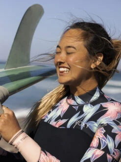 Roxy 2mm Swell Series Long Sleeve Back Zip Springsuit -Roxy Shop erjw403054 roxyl kvj6 bck2