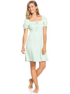 Roxy Hello Mini Again Woven Dress -Roxy Shop erjwd03636 roxyw gdh0 frt9