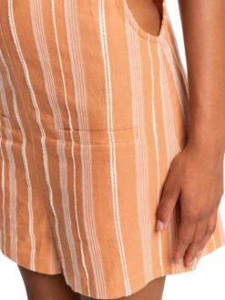 Roxy Silver Sky Stripe Woven Romper 9 Roxy Silver Sky Stripe Woven Romper -Roxy Shop erjwd03657 roxyw ckn2 frt4