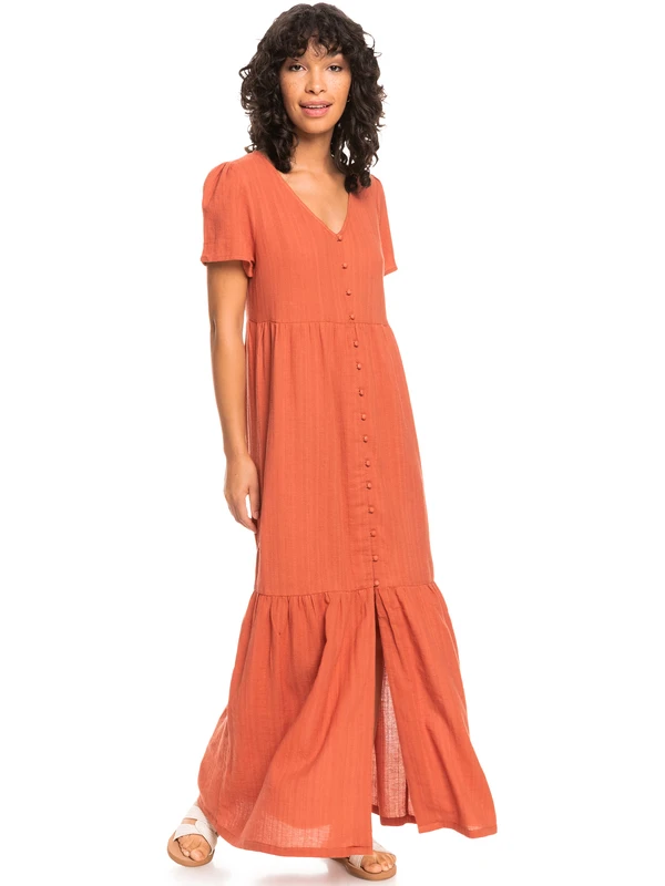 Roxy Calinia Lights Woven Maxi Dress 1 Roxy Calinia Lights Woven Maxi Dress