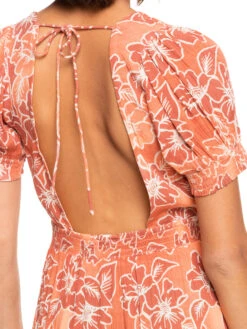 Roxy Palmy Breeze Printed Short Sleeve Midi Dress 13 Roxy Palmy Breeze Printed Short Sleeve Midi Dress -Roxy Shop erjwd03679 roxyw mfq6 frt3