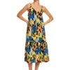 Roxy Waiting Line Printed Midi Dress