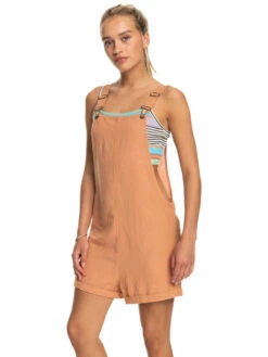 Roxy Silver Sky Again Dungaree Shorts 17 Roxy Silver Sky Again Dungaree Shorts -Roxy Shop erjwd03706 roxyw ckl0 frt2