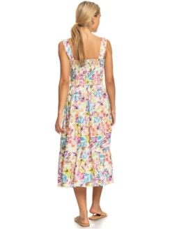 Roxy Honeymoon Avenue Printed Midi Dress -Roxy Shop erjwd03714 roxyw wbb8 bck1