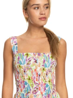 Roxy Honeymoon Avenue Printed Midi Dress -Roxy Shop erjwd03714 roxyw wbb8 frt3